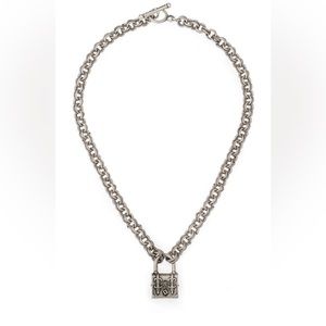 French Kande Double Cable Chain with Lock
